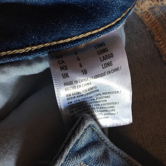 American Eagle High Waisted Skinny Jeans - Picture 3 of 3
